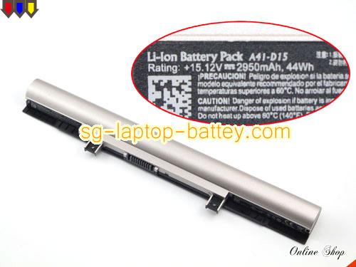 Genuine MEDION MD 99252 Battery For laptop 2950mAh, 44Wh , 15.12V, Black , Li-ion