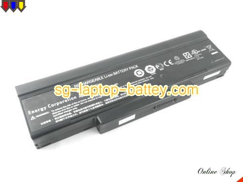 Genuine CLEVO M740 Battery For laptop 7200mAh, 11.1V, Black , Li-ion