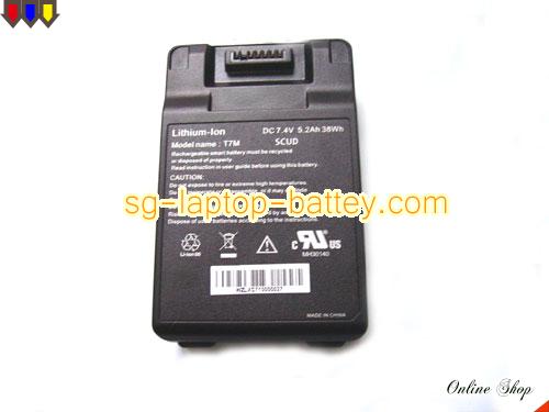 XTABLET T7000 Replacement Battery 5200mAh, 38Wh , 5.2Ah 7.4V Black Li-ion