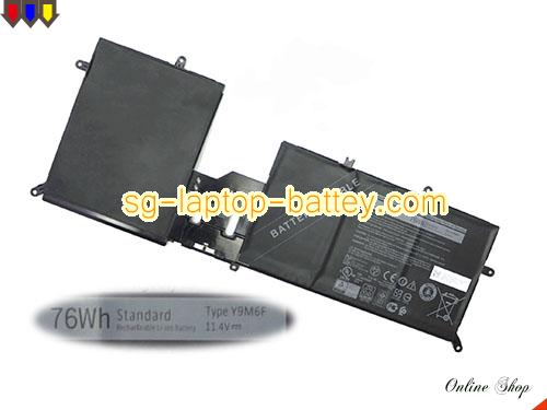 Genuine DELL Alienware M15 ALW15M-D4746W Battery For laptop 6490mAh, 76Wh , 11.7V, Black , Li-Polymer