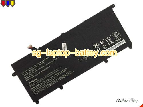 HASEE 3ICP4/91/91 Battery 4940mAh, 57.06Wh  11.55V Black Li-Polymer