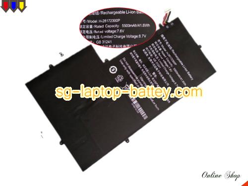 TECLAST H-28172300P Battery 5500mAh, 41.8Wh  7.6V Black Li-Polymer