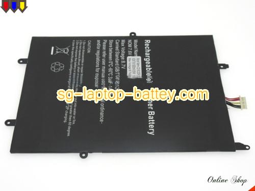 HAIER PL3074165-2S Battery 5000mAh, 38Wh  7.6V Black Li-Polymer