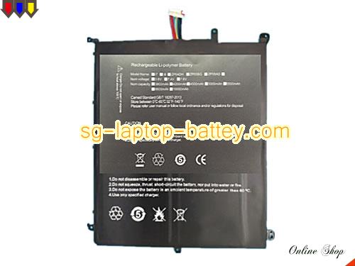 CHUWI HW-34154184P Battery 5000mAh, 38Wh  7.6V Black Li-Polymer