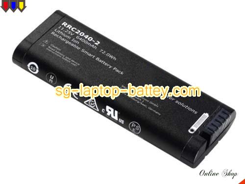 RRC 3ICR19/65-2 Battery 6400mAh, 72Wh  11.25V Black Li-ion