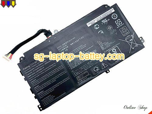 ASUS ExpertBook P2 P2451FB Replacement Battery 4212mAh, 48Wh  11.4V Black Li-Polymer
