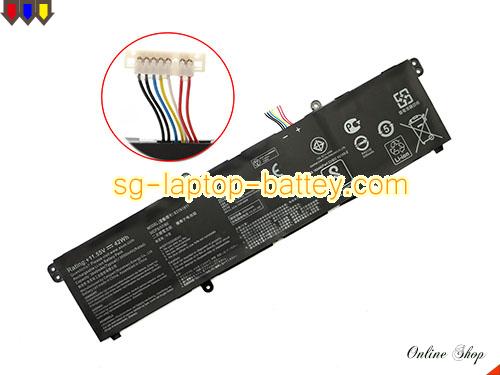 Genuine ASUS Vivobook Flip 14 TM420IA-EC027T Battery For laptop 3640mAh, 42Wh , 11.55V, Black , Li-Polymer