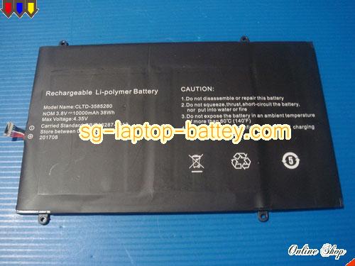 CHUWI CLTD3585280 Battery 10000mAh, 38Wh  3.8V Black Li-Polymer