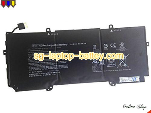 Genuine HP Chromebook 13 G1-W0T02UT Battery For laptop 3950mAh, 45Wh , 11.4V, Black , Li-ion