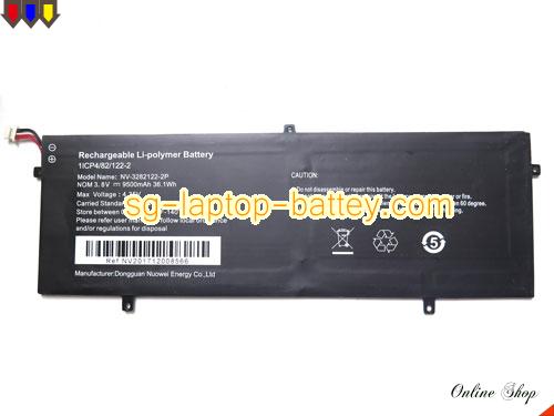 JUMPER WTL-3487265 Battery 8000mAh, 30.4Wh  3.8V Black Li-Polymer