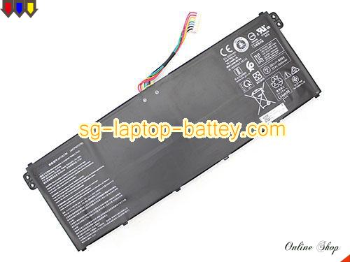 SMP AP18C7M Battery 3634mAh, 55.9Wh  15.4V Black Li-Polymer