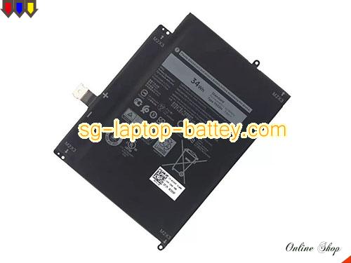 Genuine DELL Latitude 7385 Battery For laptop 4250mAh, 34Wh , 7.6V, Black , Li-Polymer