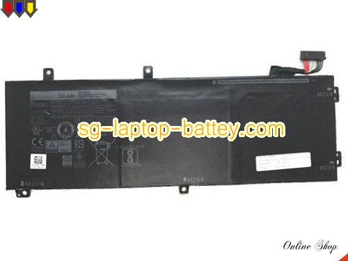Genuine DELL XPS 15 9570-CTXKW Battery For laptop 4865mAh, 56Wh , 11.4V, Black , Li-ion