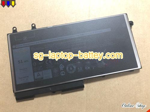 Genuine DELL LATITUDE 5400 Battery For laptop 4255mAh, 51Wh , 11.4V, Black , Li-Polymer
