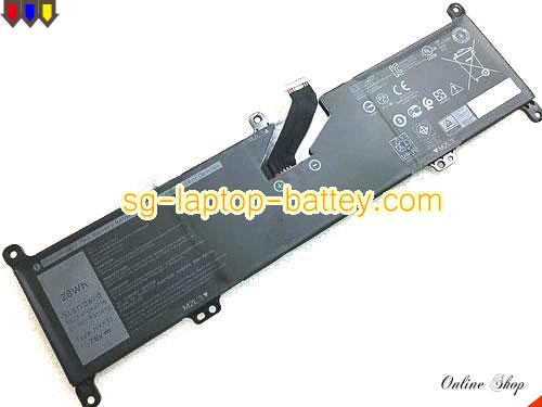 Genuine DELL Inspiron 11(3195)2-in-1 Battery For laptop 3500mAh, 28Wh , 7.6V, Black , Li-Polymer