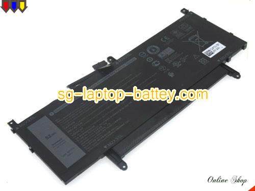 Genuine DELL Latitude 15 9510 3123V Battery For laptop 6840mAh, 52Wh , 7.6V, Black , Li-Polymer
