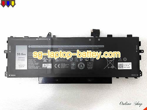 DELL GHJC5 Battery 4900mAh, 59.6Wh  11.55V Black Li-Polymer