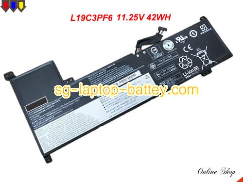 Genuine LENOVO V17 IIL 82GX0000AT Battery For laptop 3735mAh, 42Wh , 11.25V, Black , Li-Polymer