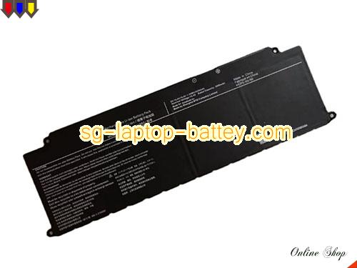 TOSHIBA PS0104UA1BRS Battery 3450mAh, 53Wh  15.4V Black Li-Polymer