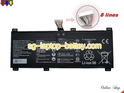 HUAWEI HB6081V1ECW-41 Battery 3665mAh, 56Wh  15.28V Black Li-Polymer