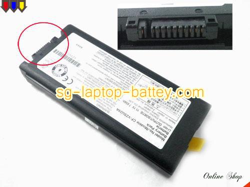 Genuine PANASONIC Toughbook-51 Battery For laptop 7650mAh, 84Wh , 7.8Ah, 11.1V, Black , Li-ion