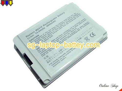 APPLE iBook G3 14 inch M8862J/A Replacement Battery 4400mAh 14.4V Gray Li-ion