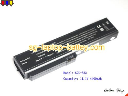 FUJITSU-SIEMENS SQU-522 Battery 4400mAh, 48.8Wh  11.1V Black Li-ion