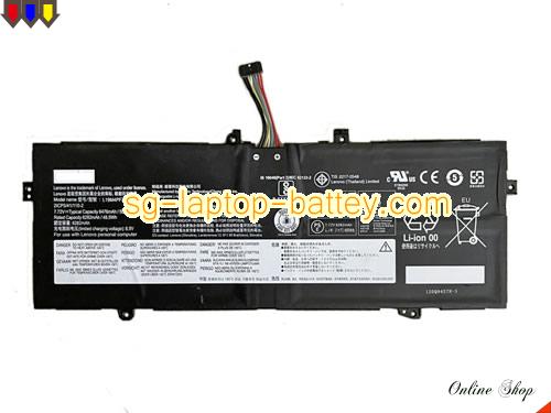 Genuine LENOVO Yoga Slim 7-13ITL05(82CU) Battery For laptop 6476mAh, 50Wh , 7.72V, Black , Li-Polymer