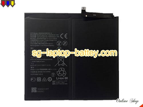 HUAWEI HB28D8C8ECW-12 Battery 7250mAh, 27.7Wh  3.82V Black Li-Polymer