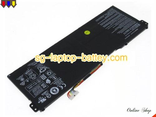 Genuine ACER ConceptD 3 CN316-73G-74GT Battery For laptop 3634mAh, 55.9Wh , 15.4V, Black , Li-Polymer