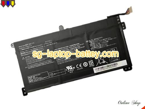 Genuine HASEE KINGBOOK U65A QL9S04 Battery For laptop 4550mAh, 52.55Wh , 11.55V, Black , Li-Polymer