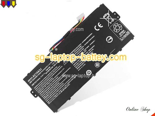 ACER 3INP5/60/80 Replacement Battery 3490mAh, 36Wh  10.8V Black Li-ion