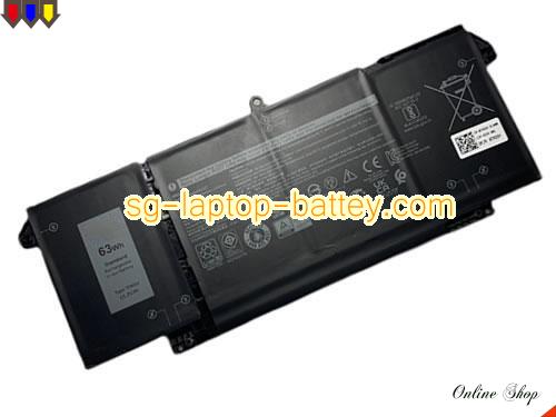 Genuine DELL Latitude 7420 7058H Battery For laptop 4145mAh, 63Wh , 15.2V, Black , Li-Polymer