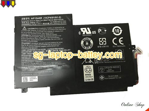 Genuine ACER Switch 10 E SW3-016-14CY Battery For laptop 8180mAh, 31Wh , 3.8V,  , Li-ion