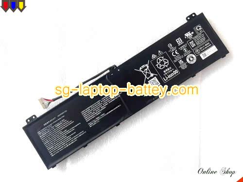 Genuine ACER Nitro 5 AN517-55-713K Battery For laptop 5845mAh, 90Wh , 15.4V, Black , Li-ion