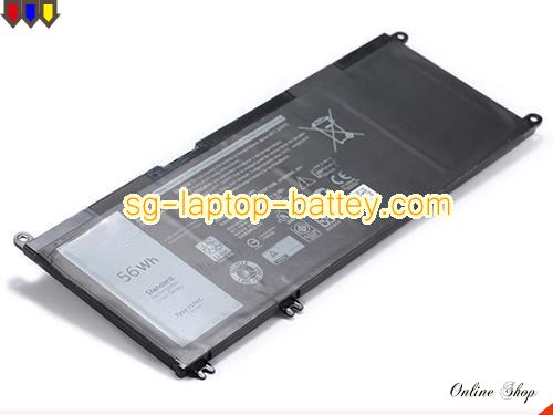 Genuine DELL Inspiron 7486 Chromebook 14 2-in-1 Battery For laptop 56Wh, 7.6V, Black , Li-ion