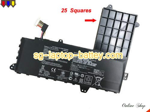 Genuine ASUS VivoBook E502NA-GO010T Battery For laptop 4110mAh, 32Wh , 7.6V, Black , Li-ion