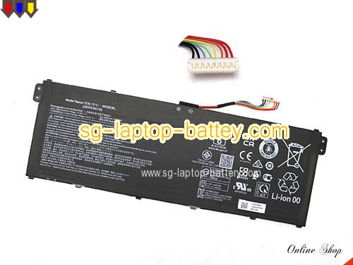 Genuine ACER Aspire 5 A515-45-R5E0 Battery For laptop 4590mAh, 53Wh , 11.55V, Black , Li-ion