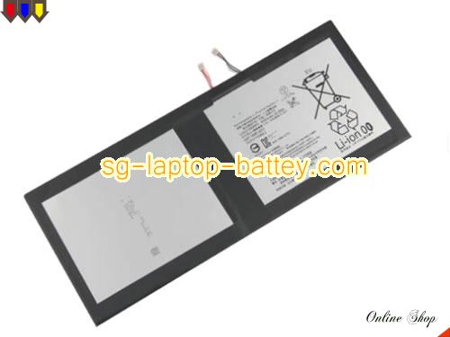 SONY Xperia Z4 Tablet Replacement Battery 6000mAh, 22.8Wh  3.8V Black Li-Polymer