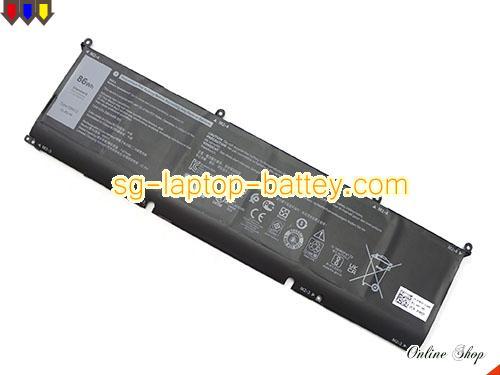 DELL XPS 15 9520 BN95210CB Replacement Battery 7167mAh, 86Wh  11.4V Black Li-Polymer