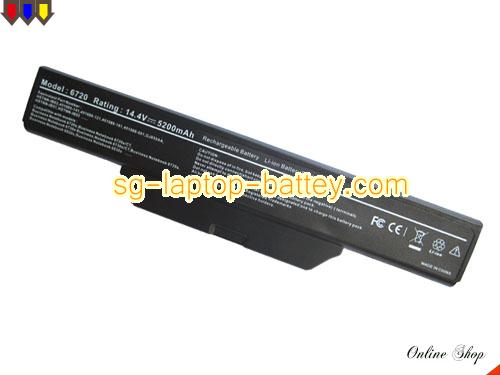 HP Business Notebook 6720s Replacement Battery 5200mAh 14.4V Black Li-ion