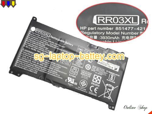 Genuine HP ProBook 455 G5-5RB72LA Battery For laptop 48Wh, 11.4V, Black , Li-ion