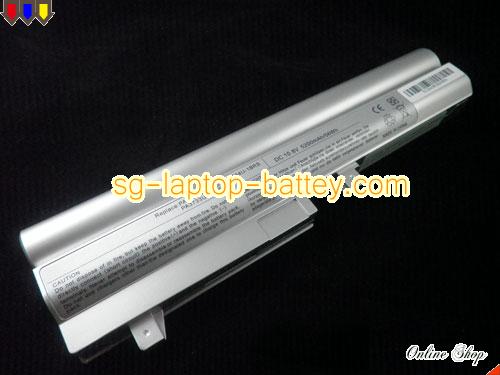 TOSHIBA Mini NB205-N311/W Replacement Battery 4400mAh 10.8V Silver Li-ion