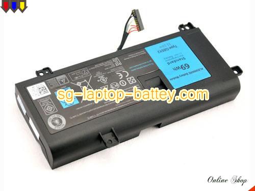 DELL P39G Replacement Battery 69Wh 11.1V Black Li-ion