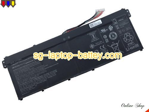 Genuine ACER TRAVELMATE P2 TMP215-54-50YT Battery For laptop 3550mAh, 54.6Wh , 15.4V, Black , Li-Polymer