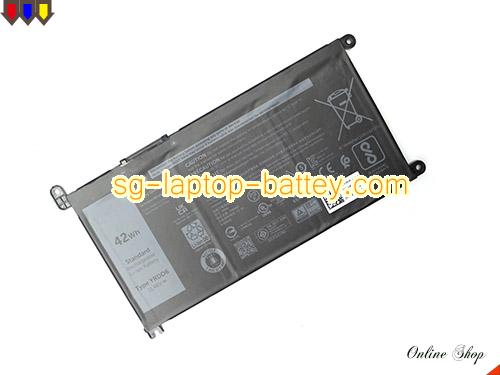 Genuine DELL Inspiron 15 3505-PXHPW Battery For laptop 3500mAh, 42Wh , 11.4V, Black , Li-ion