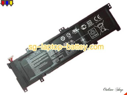 Genuine ASUS VivoBook K501UW-FI038T Battery For laptop 4110mAh, 48Wh , 11.4V, Black , Li-ion