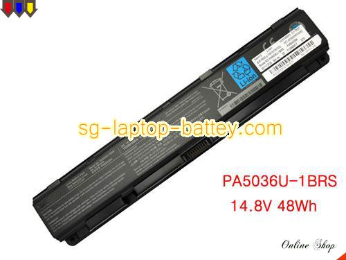 Genuine TOSHIBA Qosmio X75-A Battery For laptop 48Wh, 14.8V, Black , Li-ion