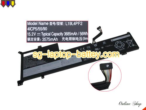LENOVO L19D4PF2 Battery 3685mAh, 56Wh  15.2V Black Li-Polymer