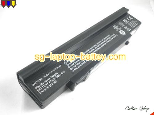 NEC 916C4620F Battery 4400mAh 10.8V Black Li-ion